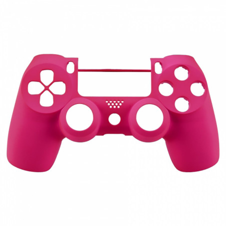 PS4 Dualshock 4 V2 Front Faceplate Soft Touch Rose Pink