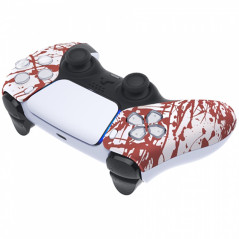 PS5 Dualsense Controller Front Shell Soft Touch Blood Sacrifice