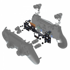 PS4 PS4 Dualshock 4 DS4 V2 Tactile Button Kit with Hair Trigger Mod