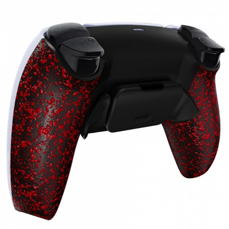 PS5 Dualsense Mod Controller with Back Paddles Rubberized Red