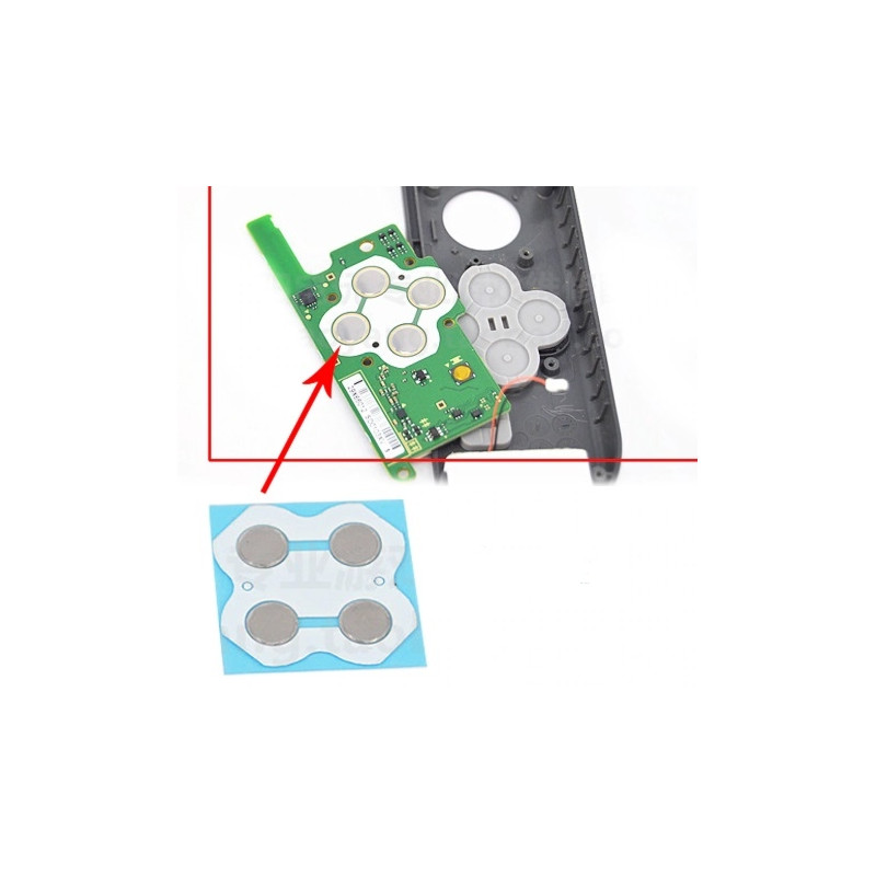 NS Switch Joy-con Circuit Board PCB Direction/ABXY Button Pad Set