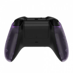 XBOX ONE XBOX ONE S Controller Front Faceplate With Side Rails Clear Purple