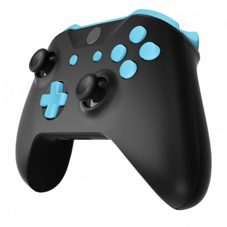 Xbox One S Full Button Set Matte UV Heaven Blue