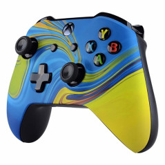 XBOX ONE XBOX ONE S Controller Front Faceplate Soft Touch Trippy