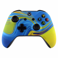 XBOX ONE XBOX ONE S Controller Front Faceplate Soft Touch Trippy