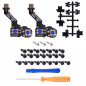PS5 Dualsense Controller Tactile Mechanical Button Mod Kit For L1/2 R1/2 for BDM-010/020