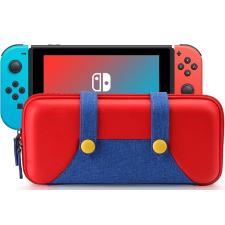 NS Switch Mario Style Protective Hard Shell Portable Travel Carry Case