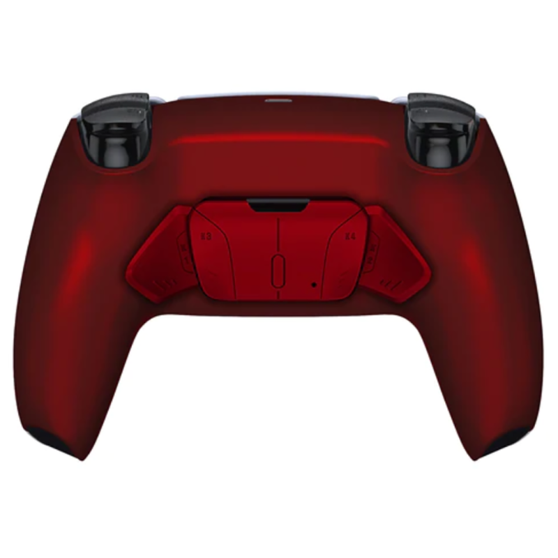 PS5 Original New Dualsense Controller Tournament Edition With 4 Back Buttons + Soft Touch Back Shell + Hair Triggers Vampire Red