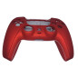 PS5 Dualsense Controller Top and Bottom Shell Coke Red