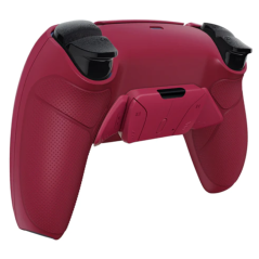 Ps5 Dualsense Controller 4x Back Button Mod Kit Rise4 Rubberized Cosmic Red