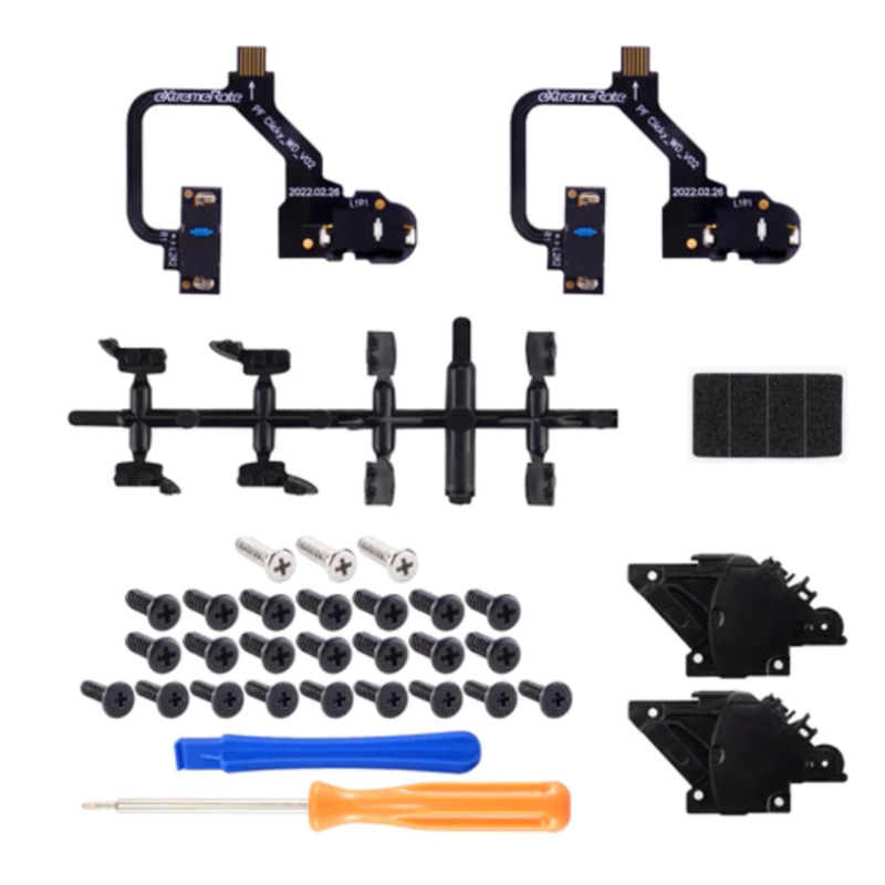 PS5 Dualsense Controller Hair Trigger + Bumper Kit with Micro Switch