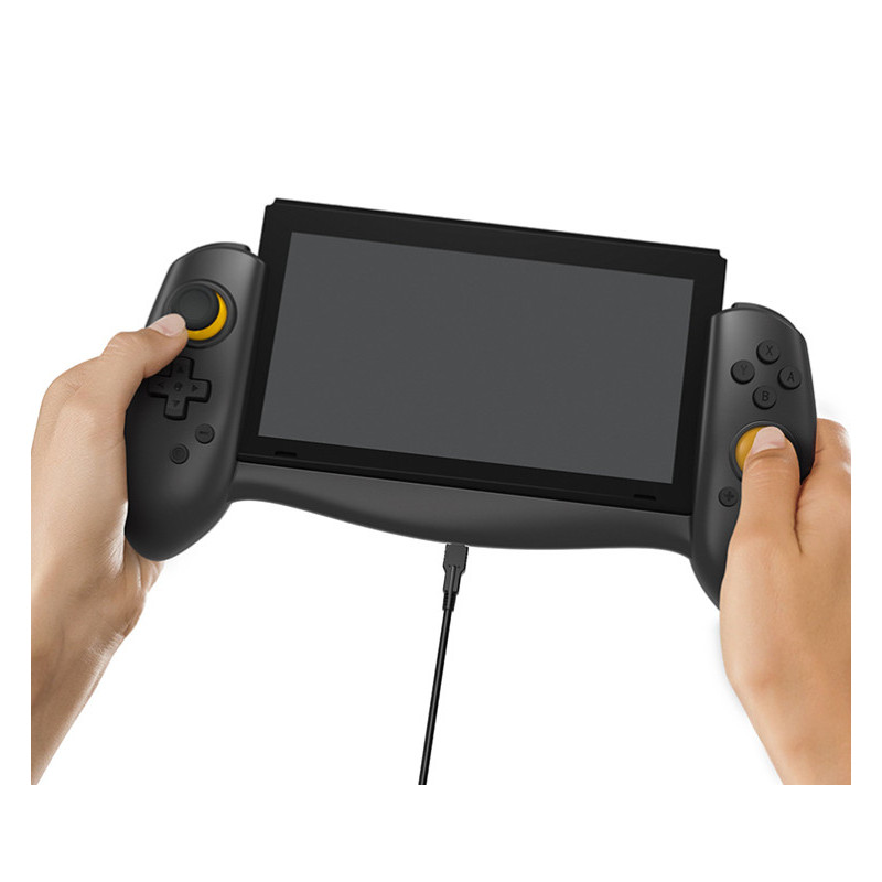 NS SWITCH Dobe Controller Frame Grip with Storage / Carry Case