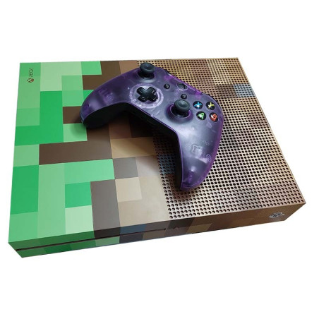 Xbox One S Slim Limited Edition Minecraft 1TB Console PreOwned