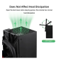 Xbox Series X Console Dust Filter With Controller / Headset Holder Flip Design Xbox Series X Console Dust Filter With Controller / Headset Holder Flip Design