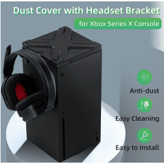 XBOX SERIES S/X Xbox Series X Console Dust Filter With Controller / Headset Holder Flip Design