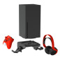 Xbox Series X Console Wall Mount with Headset + Controller Bracket Xbox Series X Console Wall Mount with Headset + Controller Bracket
