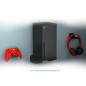 Xbox Series X Console Wall Mount with Headset + Controller Bracket Xbox Series X Console Wall Mount with Headset + Controller Bracket