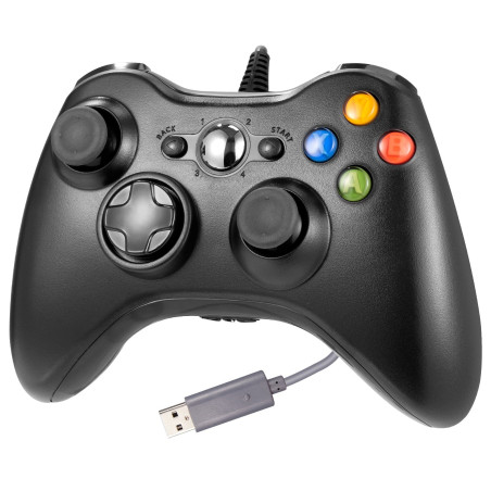 Xbox 360 Controller USB Wired Controller Black