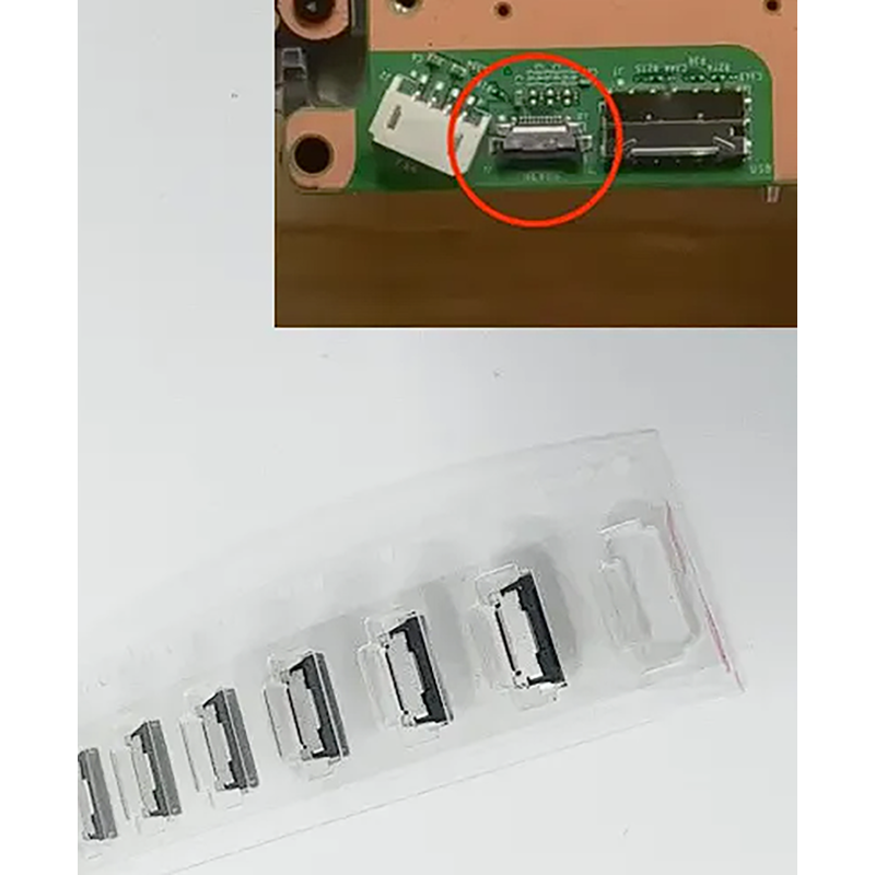 Xbox Series X Power / Eject Button Flex Cable Connector NEXUS FPC Socket Xbox Series X Power / Eject Button Flex Cable Connector NEXUS FPC Socket