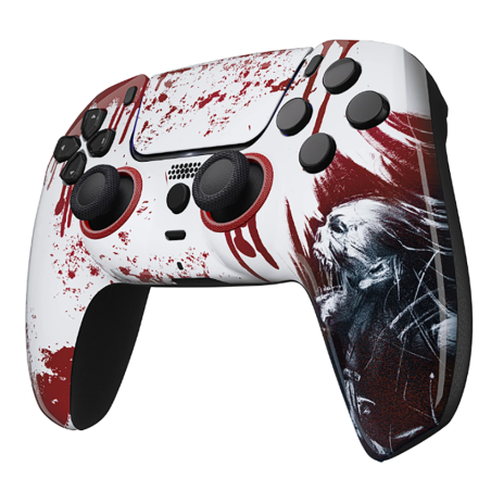 PS5 PS5 Dualsense Controller Front Shell With Touchpad Luna Glossy Blood Zombie