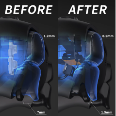 PS5 PS5 Dualsense Button Mod Tactile Clicky Full Set Light Click for BDM-030