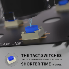 PS5 PS5 Dualsense Button Mod Tactile Clicky Full Set Light Click for BDM-030