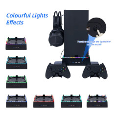 XBOX SERIES S/X Xbox Series X Wall Mounted Color Changing Cooling Stand With Hooks