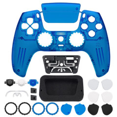 PS5 PS5 Dualsense Controller Front Shell With Touchpad Luna Clear Blue