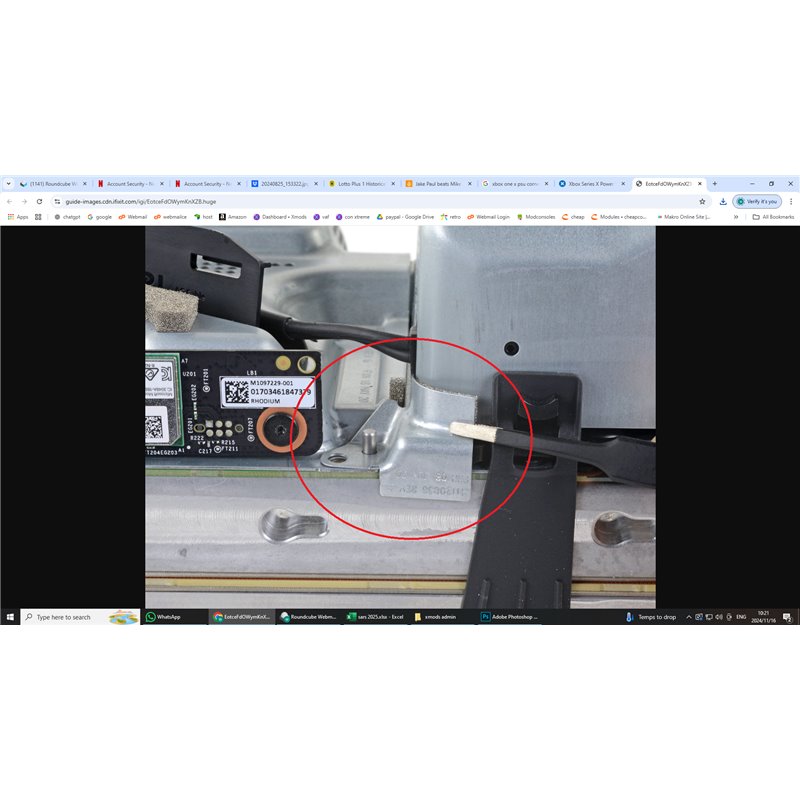 Xbox Series X PSU Support Bracket