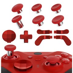 XBOX ONE XBOX ONE Elite V2 / Core Controller Extremerate Magnetic Thumbstick Accessory Paddle Set Vampire Red