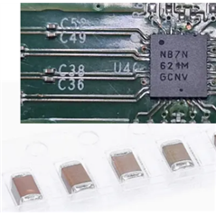 XBOX SERIES S/X Xbox Series X Capacitors Arround HDMI Retimer C52 C49 C57 C55 C38 C36 C45 C42