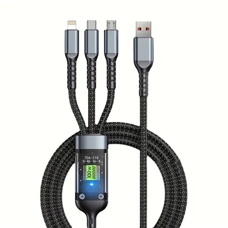 3 in 1 Fast Charging USB Cable 