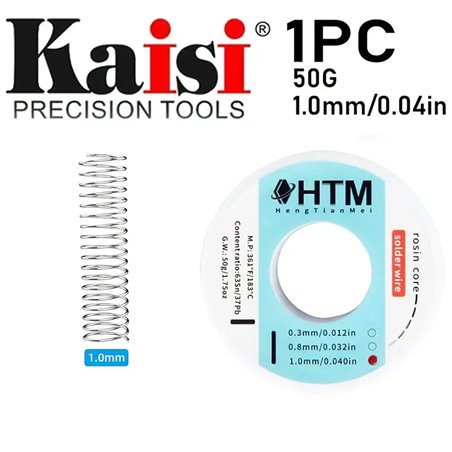 Soldering & Consumables High Quality Rosin Core Medium Temperature Leaded Solder Wire .8mm