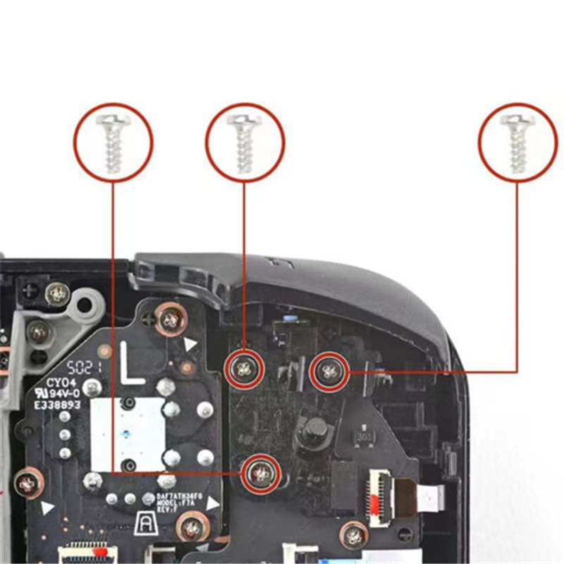 Steam Deck Analog stick and L2 L2 Button Metal Screw Set 3pcs