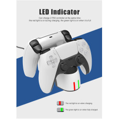 PS5 Ds5 Dualsense Dual Controller Space Charging Dock