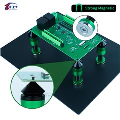 Soldering & Consumables Magnetic PCB Board Holder Spring Loaded Clamp Set