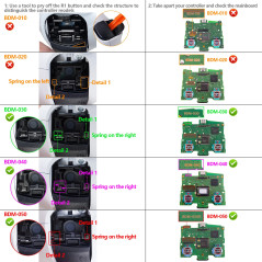 PS5 Ps5 Dualsense Controller NEW Plus MAX Edition Back Button Mod Kit Rise4 Rubberized Hope Gray BDM-030/040/050