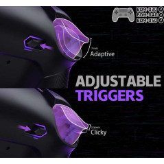 PS5 Ps5 Dualsense Controller NEW Plus MAX Edition Back Button Mod Kit Rise4 Rubberized White Metal Edition BDM-030/040/050