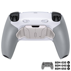 PS5 Ps5 Dualsense Controller NEW Plus MAX Edition Back Button Mod Kit Rise4 Rubberized White Metal Edition BDM-030/040/050
