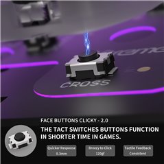 PS5 PS5 Dualsense Button Mod Tactile Strong Clicky Face Kit V2 Full set with Performance Triggers BDM-040/050