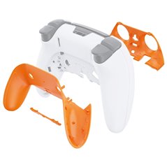PS5 PS5 Dualsense Edge Replacement Top and Bottom Shell Trim Orange