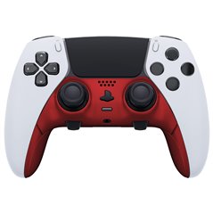 PS5 PS5 Dualsense Edge Replacement Top and Bottom Shell Trim Vampire Red