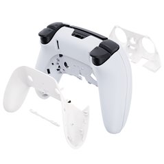 PS5 PS5 Dualsense Edge Replacement Top and Bottom Shell Trim White