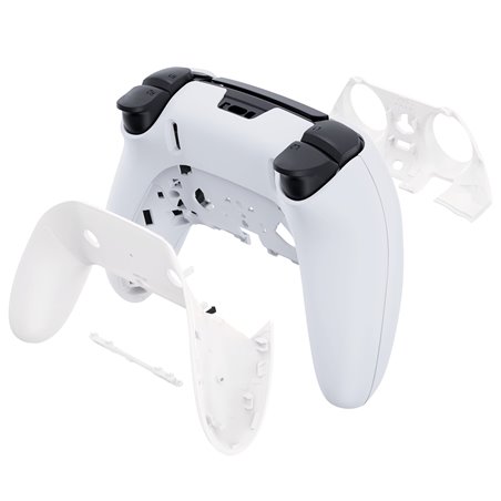 PS5 PS5 Dualsense Edge Replacement Top and Bottom Shell Trim White