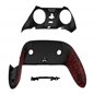 PS5 Dualsense Edge Replacement Top and Bottom Shell Trim Black & Textured Red