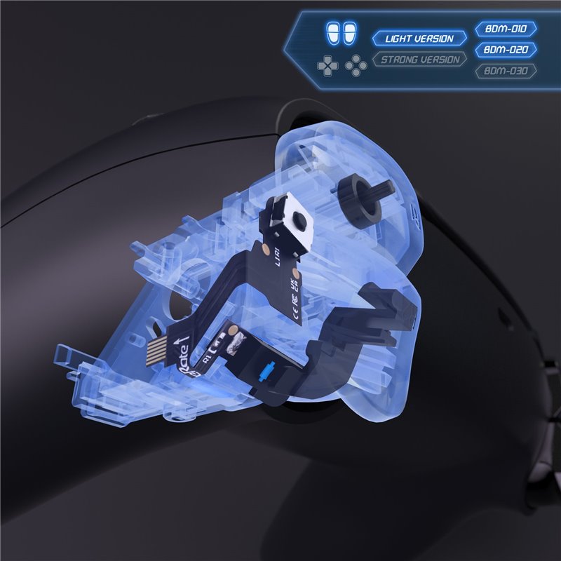 PS5 Dualsense Controller Tactile Clicky Hair Trigger Kit Light Micro Switch Version BDM010/020 PS5 Dualsense Controller Tactile Clicky Hair Trigger Kit Light Micro Switch Version BDM010/020
