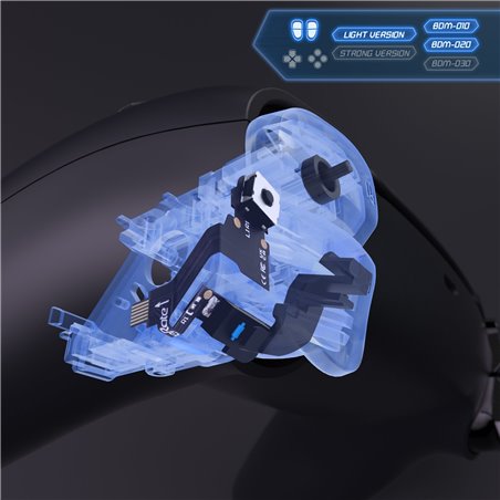 PS5 PS5 Dualsense Controller Tactile Clicky Hair Trigger Kit Light Micro Switch Version BDM010/020