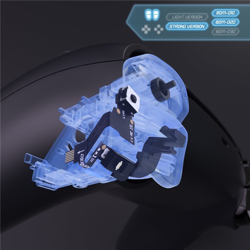 PS5 Dualsense Controller Tactile Clicky HairTrigger Kit Strong Micro Switch Version BDM010/020 PS5 Dualsense Controller Tactile Clicky HairTrigger Kit Strong Micro Switch Version BDM010/020