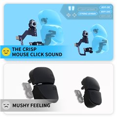 PS5 PS5 Dualsense Controller Tactile Clicky HairTrigger Kit Strong Micro Switch Version BDM010/020