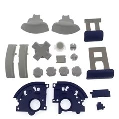 Nintendo Ns Switch Lite Original Complete ABXY and R L Key Button Accessories Kit Deep Blue